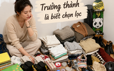 Sau tuổi 30, tôi mở lại tủ đồ cũ và nhận ra: Có những món từng khiến mình “phải có bằng được”, giờ chỉ còn phủ bụi trong góc nhà