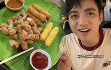 Quán nem chua rán không tẩm bột, nằm tít trong ngõ nhỏ khiến sao nam hạng A tự nguyện PR miễn phí