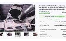 Một người trả hơn 16,6 tỉ đồng mua Maybach "biển VIP" của bà Trương Mỹ Lan