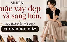 Muốn mặc váy đẹp và sang hơn, hãy bắt đầu từ việc chọn đúng giày