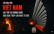 Lần đầu tiên Việt Nam lọt Top 10 cường quốc sản xuất thép lớn nhất thế giới, tỷ phú Trần Đình Long góp công lớn