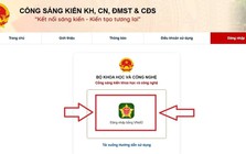Có thể dùng VNeID gửi trực tuyến sáng kiến khoa học công nghệ