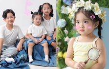 3 nhóc tỳ nhà Khánh Thi - Phan Hiển cực đáng yêu: Kubi ra dáng hot boy, Anna điệu đà, Lisa chiếm trọn "spotlight"