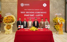 Phát Đạt đã cọc 900 tỷ đồng sau cú bắt tay với Lotte làm dự án 11 tòa tháp cao 50 tầng tại Thủ Thiêm