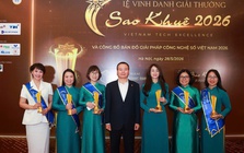 6 giải pháp ngân hàng số của BIDV đạt giải Sao Khuê 2026
