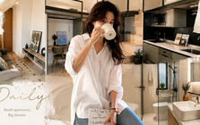 Cô gái trẻ khoe căn hộ 20m² nhỏ hơn 2 chỗ đậu xe nhưng vẫn đủ phòng khách, bếp, phòng ngủ và cả ban công khiến nhiều người bất ngờ