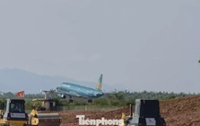 Đường băng sân bay Phù Cát hơn 3.200 tỷ thi công suốt ngày đêm