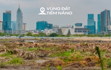 Toàn cảnh khu đất chỉ cách phường Sài Gòn một cây cầu, vừa khởi công xây dựng trung tâm hành chính gần 30.000 tỷ