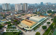 Toàn cảnh khu đất ven hồ Đền Lừ sắp chuyển đổi từ nhà máy sang chung cư tại Hà Nội