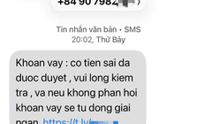 Công an cảnh báo tài khoản ngân hàng nhận được các khoản tiền kèm nội dung sau