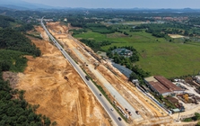 Hiện trạng cao tốc 5.200 tỷ đồng nối Đại lộ Thăng Long trước ngày thông tuyến