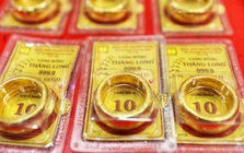Giá vàng miếng, vàng nhẫn trơn chiều 9/5
