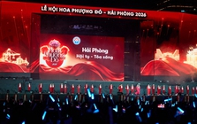 Ấn tượng cách Vietnamshow tái hiện khí chất thành phố Cảng trong khai mạc Lễ hội Hoa Phượng Đỏ - Hải Phòng 2026