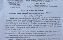 Đề văn lớp 10 tại TPHCM nói về sự cằn cỗi của cảm xúc