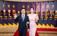 Hoa hậu Đỗ Mỹ Linh xuất hiện cùng chồng Chủ tịch tại sự kiện đặc biệt, một chi tiết gây chú ý