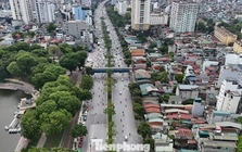 Cận cảnh khu vực sẽ di dời 110 hộ dân để làm bãi đỗ xe tĩnh trên đường Đại Cồ Việt