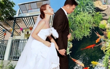 Nữ MC tái hôn với chồng đại gia: Được tặng biệt thự 200m² ở Sài thành, đẹp từng centimet, có cả hồ cá koi