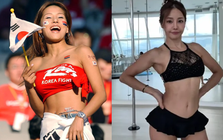 Lọt máy quay World Cup, nữ CĐV xinh như hoa hậu đổi đời ngoạn mục: Ký ngay hợp đồng làm idol Kpop, cưới chồng kém 17 tuổi