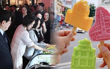 Việt Nam có 1 hàng kem bình dân đón Tổng thống Hàn Quốc, sản xuất tới 1 triệu lít/năm, nằm ngay báu vật của Hà Nội
