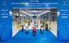 VinFast xuất xưởng chiếc xe máy điện thứ 1 triệu, chuẩn bị tung ra mô tô thể thao điện