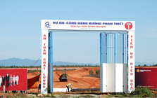 Đang huy động máy móc thi công sân bay 4.000 tỷ đồng do Sun Group đầu tư tại tại tỉnh rộng nhất Việt Nam, khu vực từng "sôi sục" vì sốt đất
