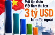 Một tập đoàn Việt Nam thu hơn 3 tỷ USD từ nước ngoài, lớn hơn FPT, Vinamilk và VinFast cộng lại