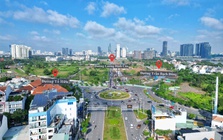 Tấp nập thi công 4 tuyến đường huyết mạch tại Thủ Thiêm