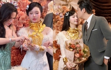 Danh tính cô dâu đeo vàng trĩu cổ, trao quà 40 phút mới xong, hé lộ con số “khủng”