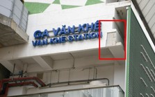 Vữa rơi làm vỡ kính xe buýt đang chạy tại ga metro Cát Linh - Hà Đông, lãnh đạo Sở Xây dựng có chỉ đạo "nóng"