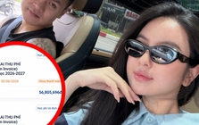Biên lai gần 57 triệu tiền học mầm non trong 3 tháng của con trai Chu Thanh Huyền gây chú ý