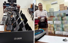 Bắt Giám đốc công ty truyền thông cùng 17 người, tạm hoãn xuất cảnh 15 đối tượng: Thu giữ 7 tỷ đồng, 29 máy tính và 41 điện thoại