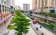 Diện mạo mới của tuyến đường từng bị ví như 'ruộng cày' ở Hà Nội