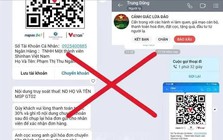 Công an kịp thời ngăn chặn vụ lừa đảo gần 137 triệu đồng qua Zalo