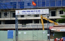 Cận cảnh khu nhà ở xã hội cho dự án rạch Xuyên Tâm sau gần 1 năm thi công