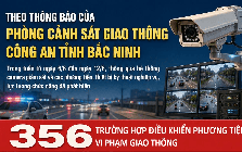 356 chủ xe máy, ô tô có biển số sau khẩn trương nộp phạt nguội theo Nghị định 168