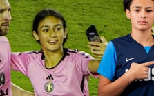 Bé gái chụp selfie với Messi vụt nổi tiếng: Gây choáng vì lột xác ở tuổi 14