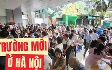 Trường THPT công lập đang khiến phụ huynh xếp hàng dài 3 hôm nay: Năm đầu thành lập, học sinh thi 18 điểm trở lên đủ điều kiện xét tuyển