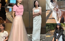 Mỹ nhân showbiz U50 chưa lấy chồng: Sắc vóc khiến gái trẻ cũng phải chào thua, style đơn giản mà sang hết nấc