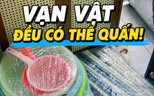 Cứ nghĩ màng bọc thực phẩm chỉ để bọc đồ ăn, ai ngờ lại giải quyết được hàng loạt việc nhà phiền phức