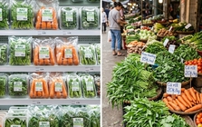 Nên mua rau hữu cơ hay rau thông thường?