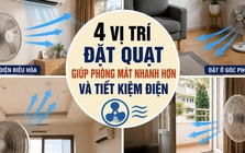 Nhiều người bật điều hòa cả ngày nhưng không biết: Chỉ cần đổi 4 vị trí đặt quạt, phòng mát nhanh hơn mà còn tiết kiệm điện