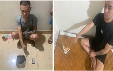 Cảnh sát đột kích phòng trọ lúc 21 giờ 20 phút, bắt Lò Thị Uyên SN 2001