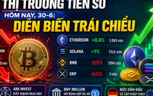 Thị trường tiền số hôm nay, 30-6: Diễn biến trái chiều