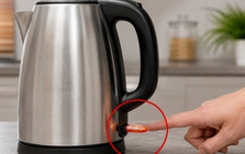 Vì sao ấm siêu tốc tự ngắt điện khi nước sôi?