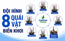 Đội hình 8 “quái vật” biển khơi tại Việt Nam: Khoan sâu hơn 9 km, chứa 120-170 người