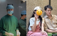 Bác sĩ nam thần xuất hiện trên trang "Thông tin chính phủ" hóa ra từng là bạn trai của nữ diễn viên quen mặt