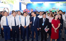 Gian hàng của SACOMBANK thu hút khách quốc tế tại Lễ hội tài chính số 2026