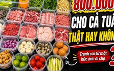 Vì sao bức ảnh đi chợ đầy ắp hải sản, rau, thịt giá 800.000 đồng gây tranh cãi, câu trả lời nằm ở nơi bạn sống