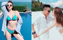 Nhan sắc nóng bỏng của "công chúa showbiz" sinh con trai cho đại gia Hà Tĩnh