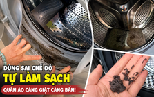 90% gia đình dùng sai chế độ tự làm sạch máy giặt: Đây là lý do quần áo càng giặt càng có mùi